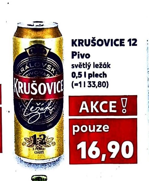 Krušovice 12 Pivo