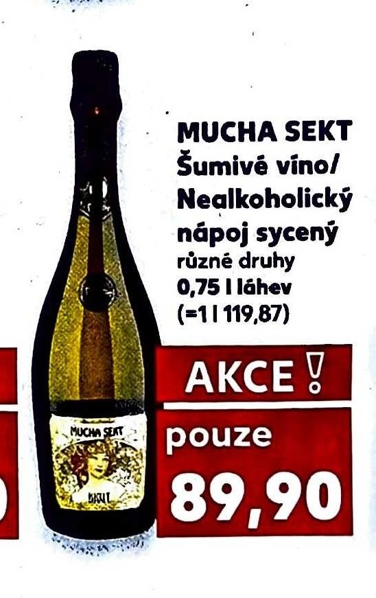 Mucha Sekt Šumivé víno