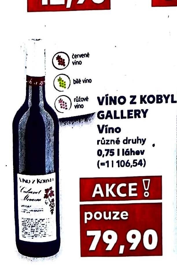 Víno z Kobylí Gallery Víno
