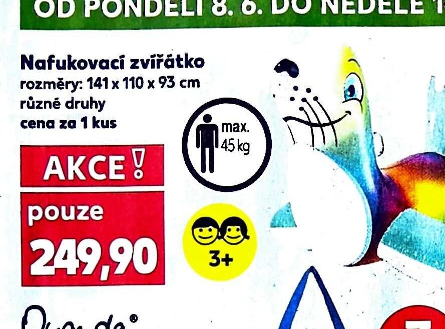 Nafukovací zvířátko