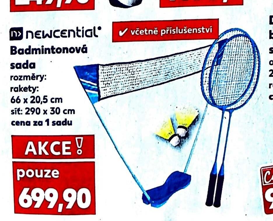Badmintonová sada