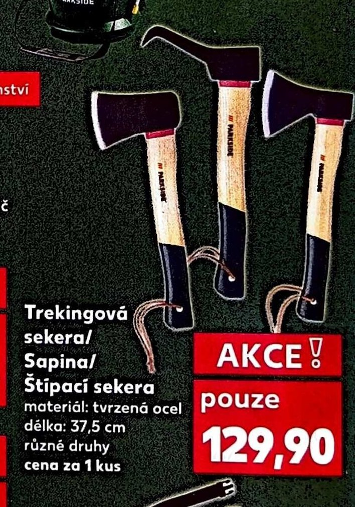Trekingová sekera / Sapina / Štípací sekera
