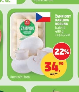 Žampiony Koruna