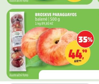 Broskve paraguayos
