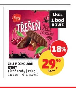 Želé v čokoládě Enjoy