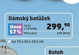 Dámský batůžek
