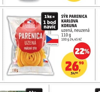 SÝR PARENICA KARLOVA KORUNA