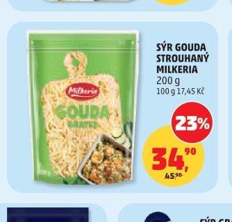 SÝR GOUDA STROUHANÝ MILKERIA
