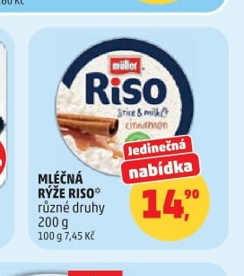 Mléčná rýže Riso