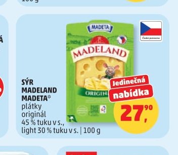 Sýr Madeland Madeta
