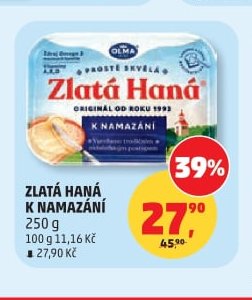 Zlatá Haná k namazání