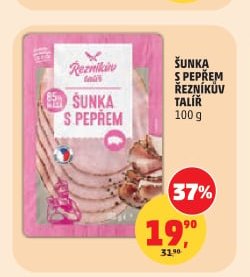 Šunka s pepřem Řezníkův talíř 100 g