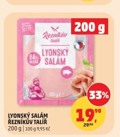 Lyonský salám Řezníkův talíř 200 g