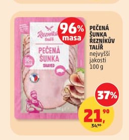Pečená šunka Řezníkův talíř nejvyšší jakosti 100 g
