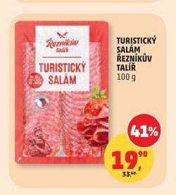 Turistický salám Řezníkův talíř 100 g