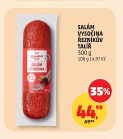 Salám Vysočina Řezníkův talíř 300 g