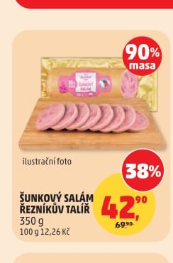ŠUNKOVÝ SALÁM ŘEZNÍKŮV TALÍŘ 350 g