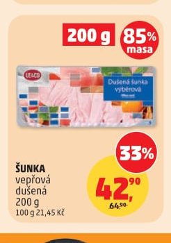 ŠUNKA vepřová dušená 200 g