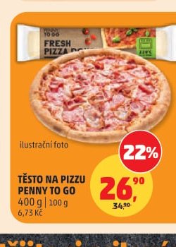 TĚSTO NA PIZZU PENNY TO GO 400 g