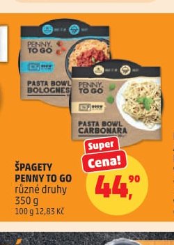 ŠPAGETY PENNY TO GO 350 g