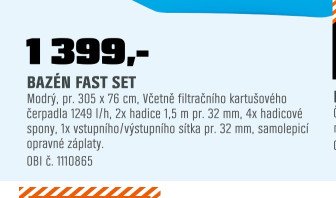 BAZÉN FAST SET - OBI akcniletaky.com