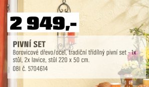 PIVNÍ SET - OBI akcniletaky.com