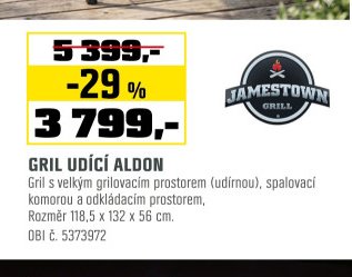 Gril udící Aldon - OBI akcniletaky.com