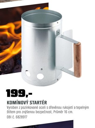 Komínový startér - OBI akcniletaky.com