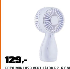 EDCO MINI USB VENTILÁTOR PR. 6 CM - OBI akcniletaky.com