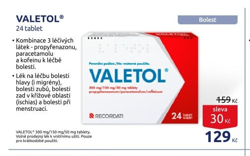 VALETOL 24 tablet