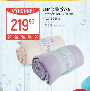 Letní přikrývka