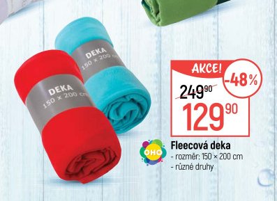 Fleecová deka