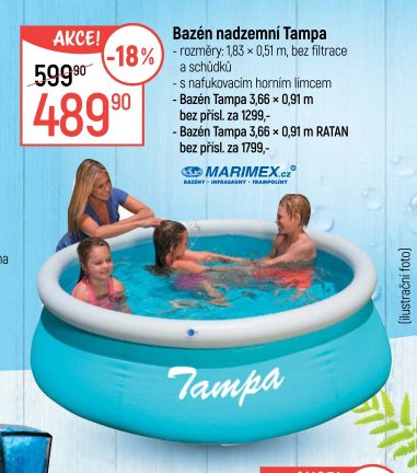 Bazén nadzemní Tampa