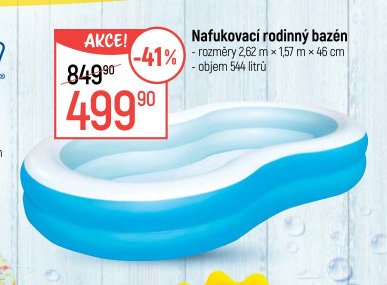 Nafukovací rodinný bazén