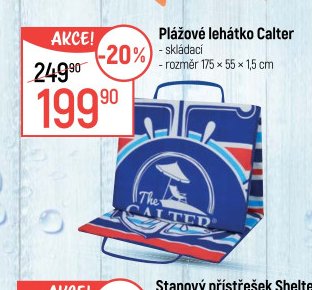 Plážové lehátko Calter