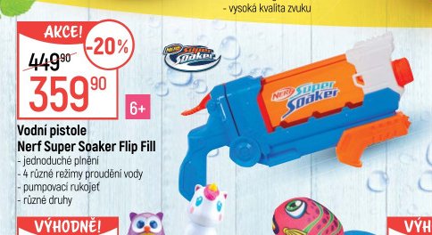 Vodní pistole Nerf Super Soaker Flip Fill