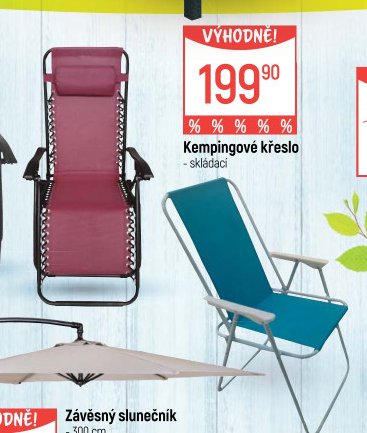 Kempingové křeslo