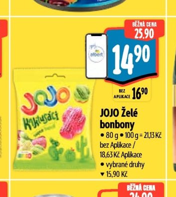 JOJO Želé bonbony