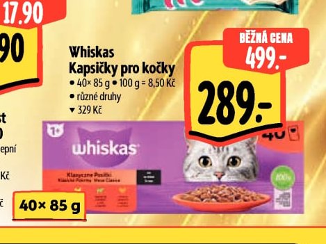 Whiskas Kapsičky pro kočky