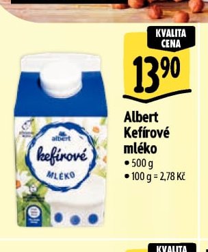 Albert Kefírové mléko