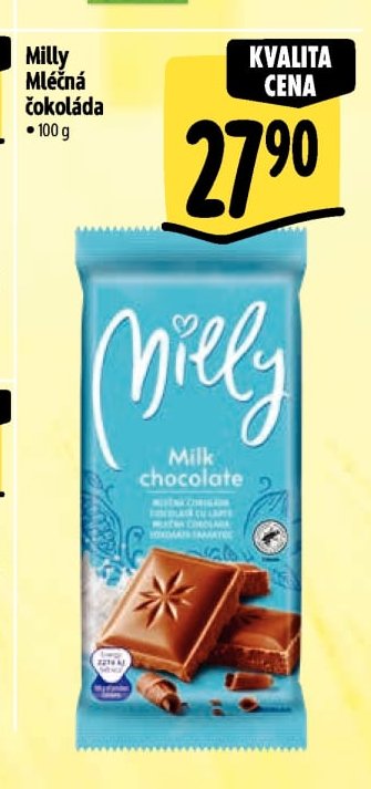 Milly Mléčná čokoláda