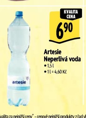 Artesie Neperlivá voda
