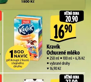 Kravík Ochucené mléko