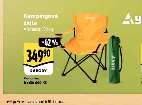 Kempingová židle