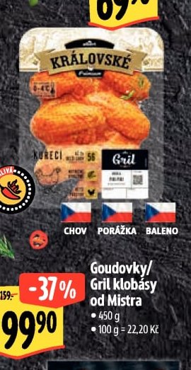 Goudovky/Gril klobásy od Mistra