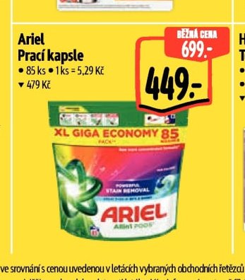 Ariel Prací kapsle