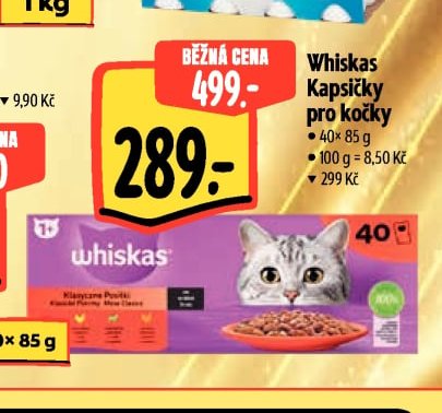 Whiskas Kapsičky pro kočky