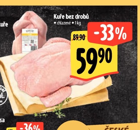 Kuře bez drobů
