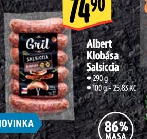 Albert Klobása Salsiccia