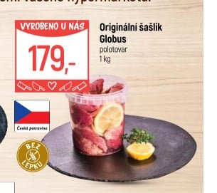 Originální šašlik Globus